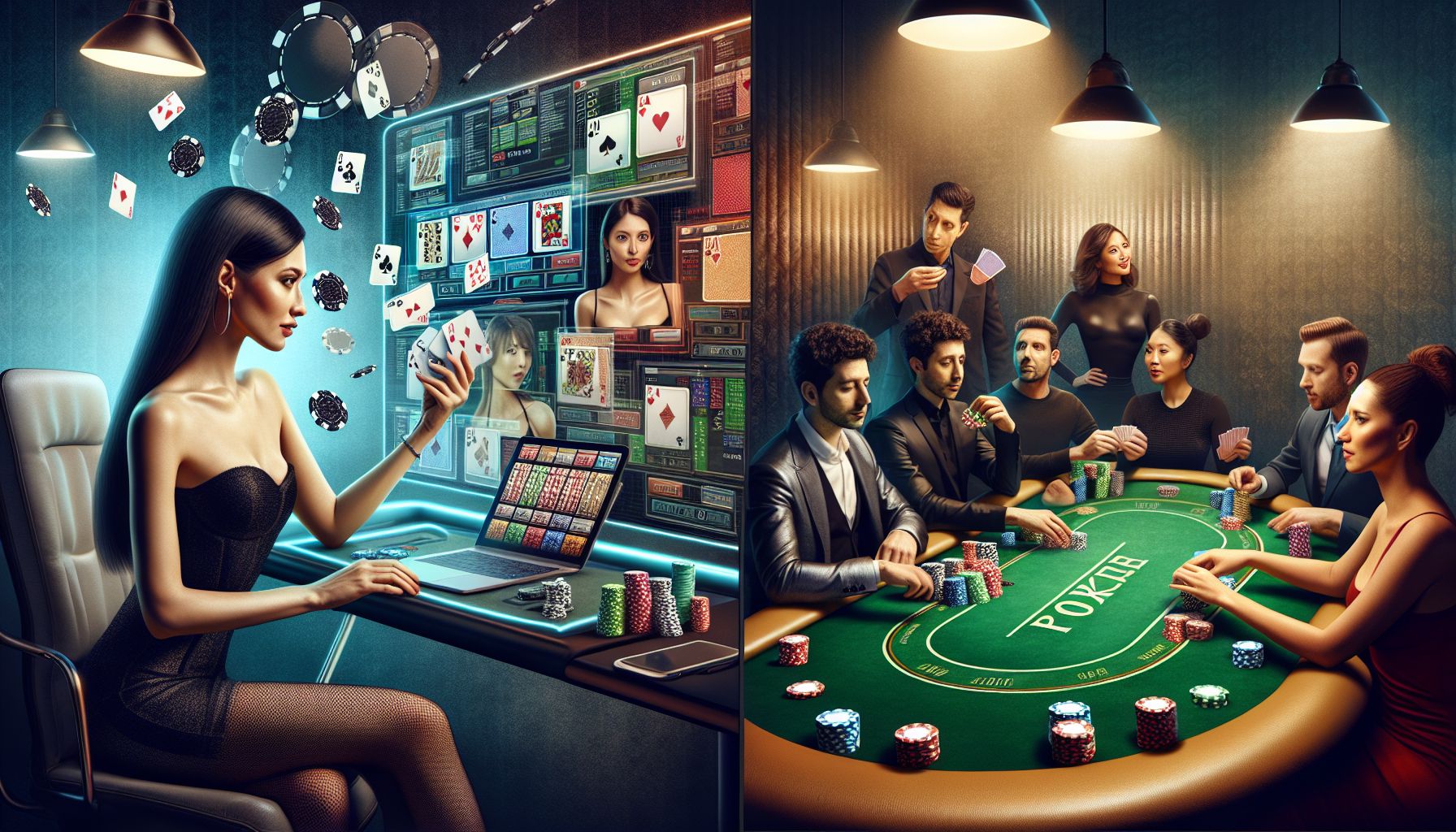 Perbandingan dan Keuntungan: Poker Online vs Poker Langsung
