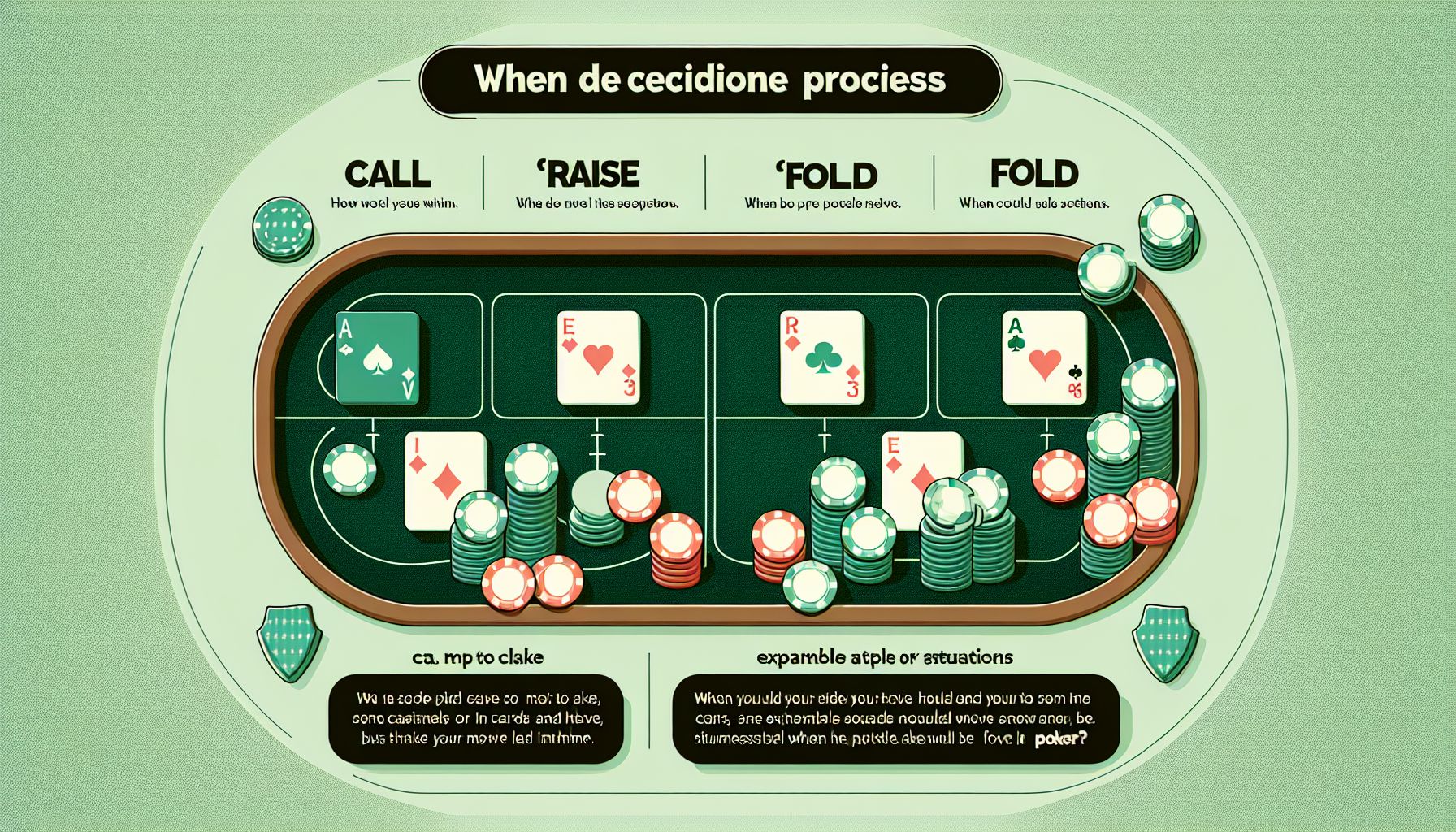 Memahami Taruhan Poker: Kapan Harus Call, Raise, atau Fold